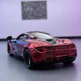 [TOY] 1:32 McLaren 2017 720S Electroplated rood modelauto Die-Cast