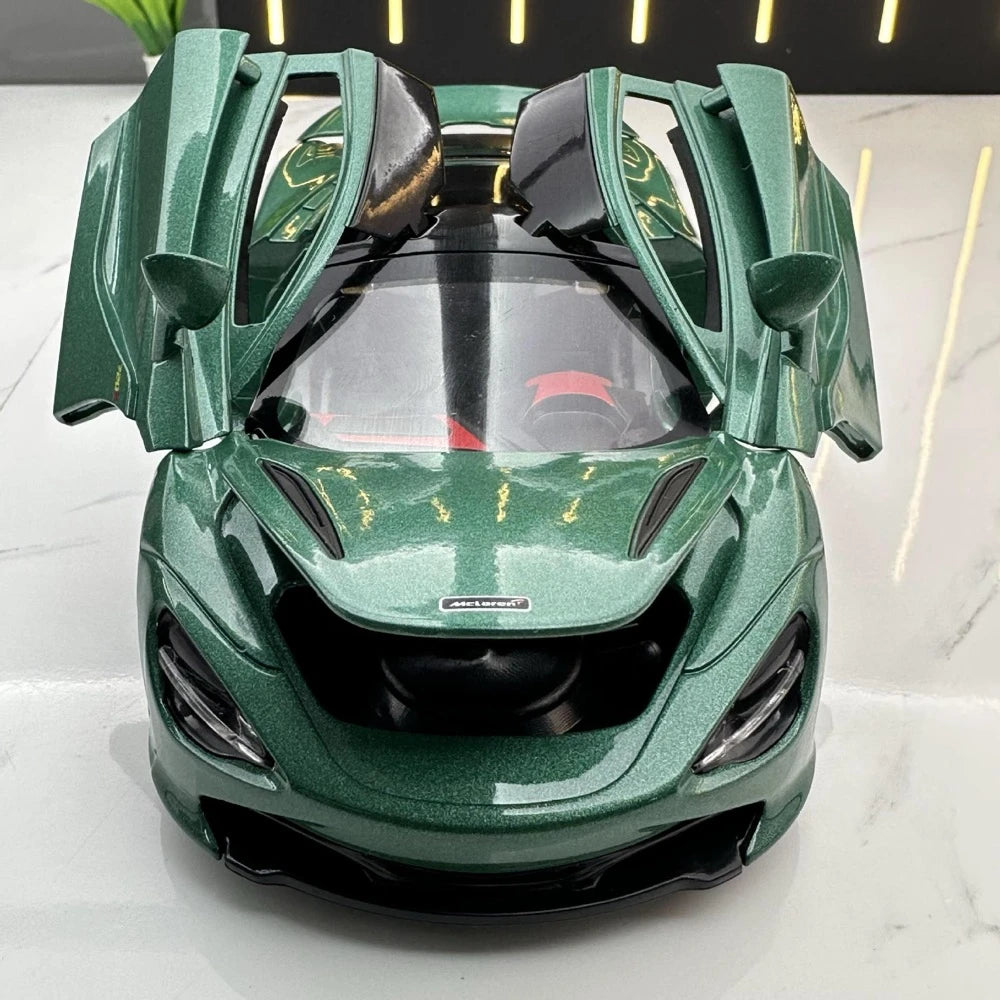 [TOY] 1:32 McLaren 2017 720S verde modellino di auto Die-Cast