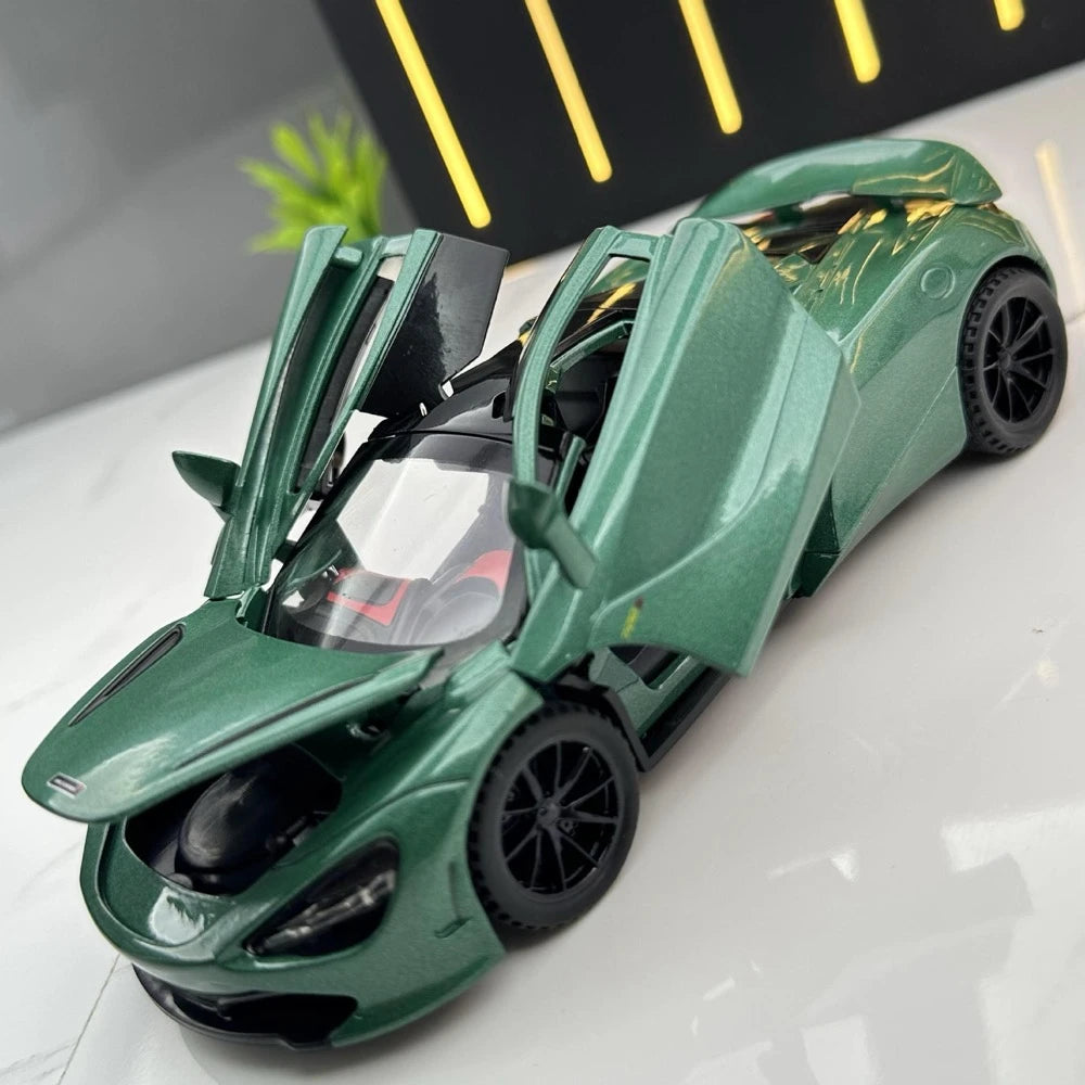 [TOY] 1:32 McLaren 2017 720S verde modellino di auto Die-Cast