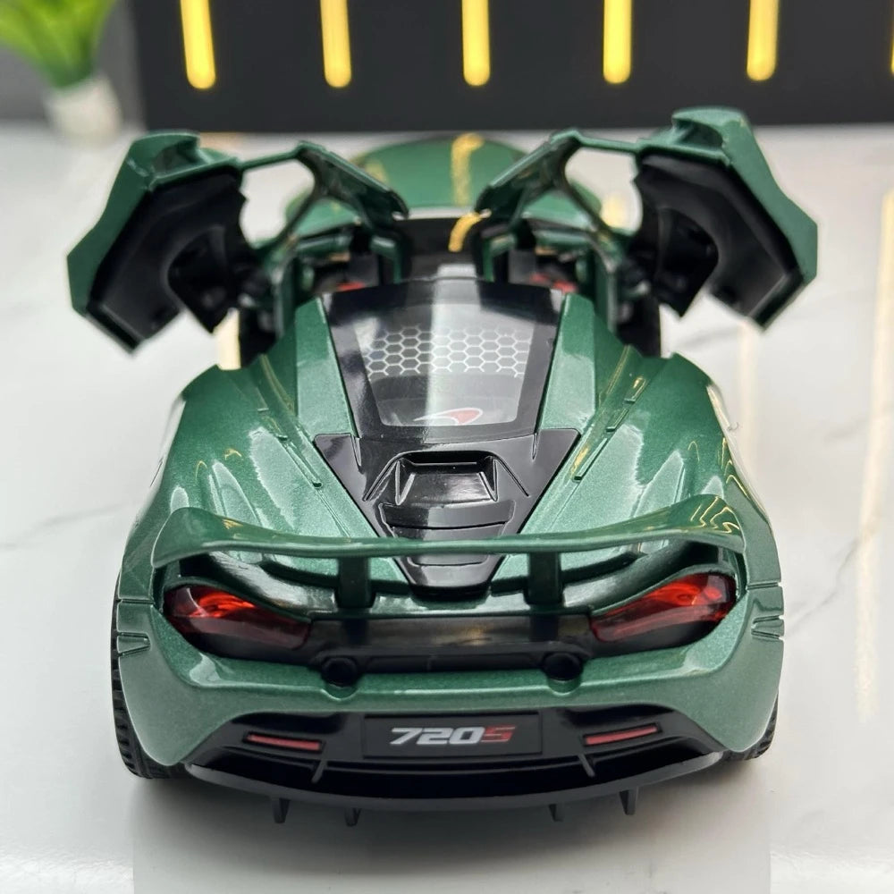 [TOY] 1:32 McLaren 2017 720S verde modellino di auto Die-Cast
