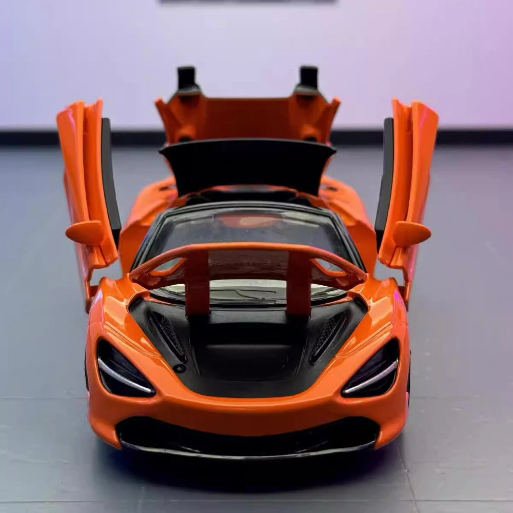 [TOY] 1:32 McLaren 2017 720S Orange Model Car Die-Cast
