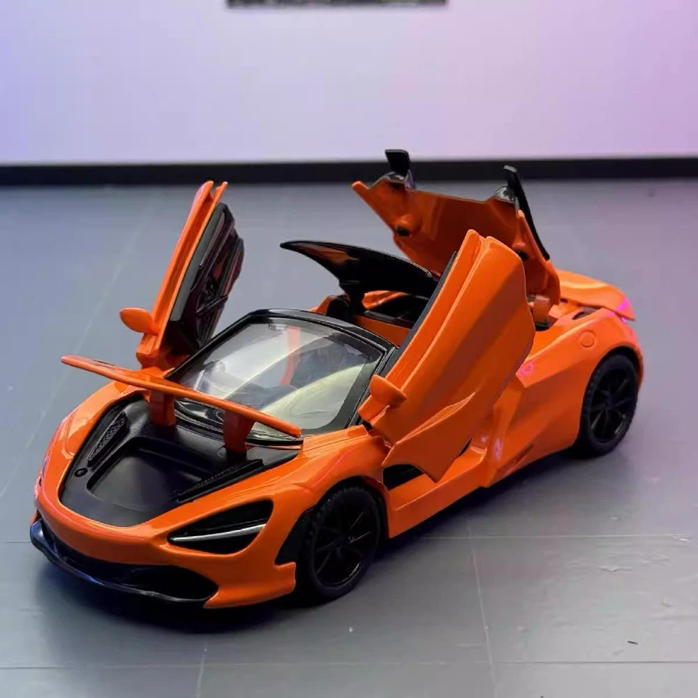 [TOY] 1:32 McLaren 2017 720S Orange Model Car Die-Cast