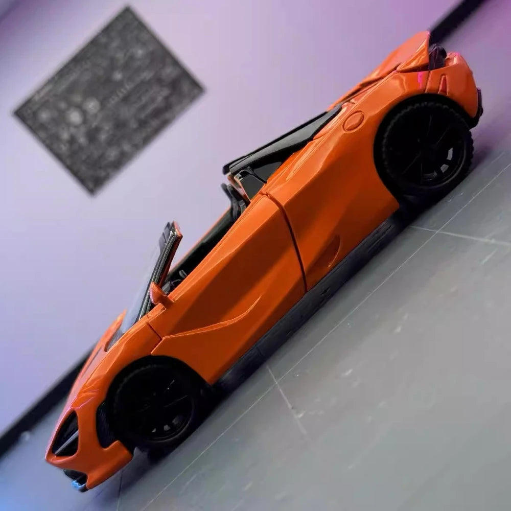 [TOY] 1:32 McLaren 2017 720S Orange Model Car Die-Cast