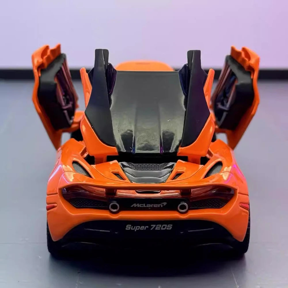 [TOY] 1:32 McLaren 2017 720S Orange Model Car Die-Cast