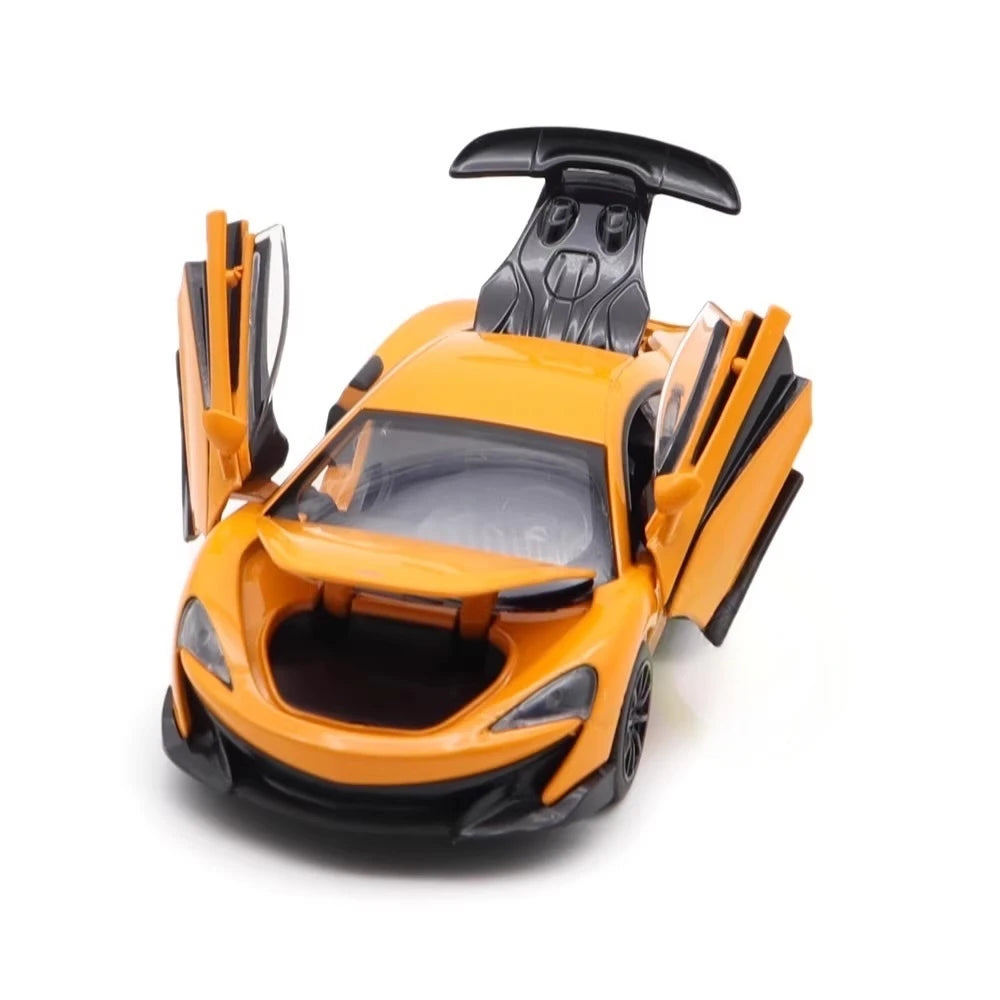 [TOY] 1:32 McLaren 2018 600LT Orange Model Car Die-Cast