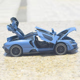 [TOY] 1:32 McLaren 2018 Senna Blue Model Car Die-Cast