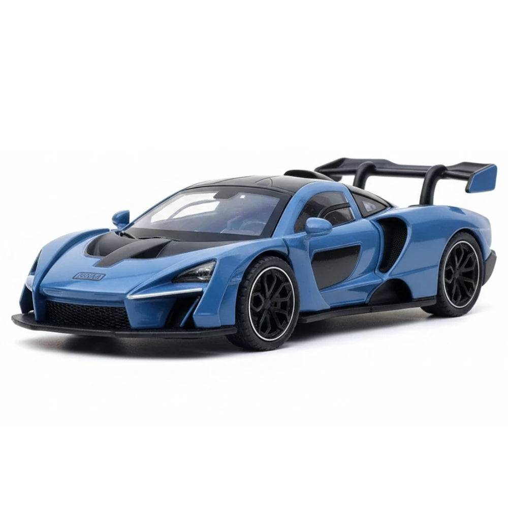 [TOY] 1:32 McLaren 2018 Senna Blue Model Car Die-Cast