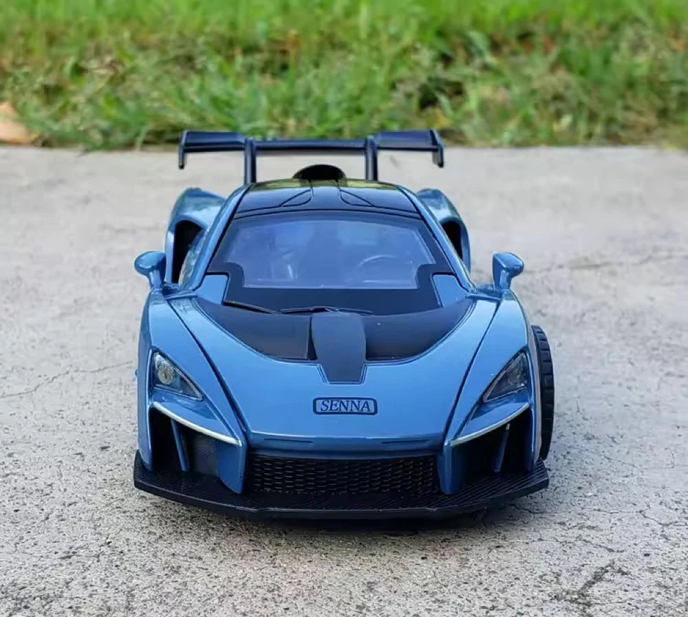 [TOY] 1:32 McLaren 2018 Senna Blue Model Car Die-Cast