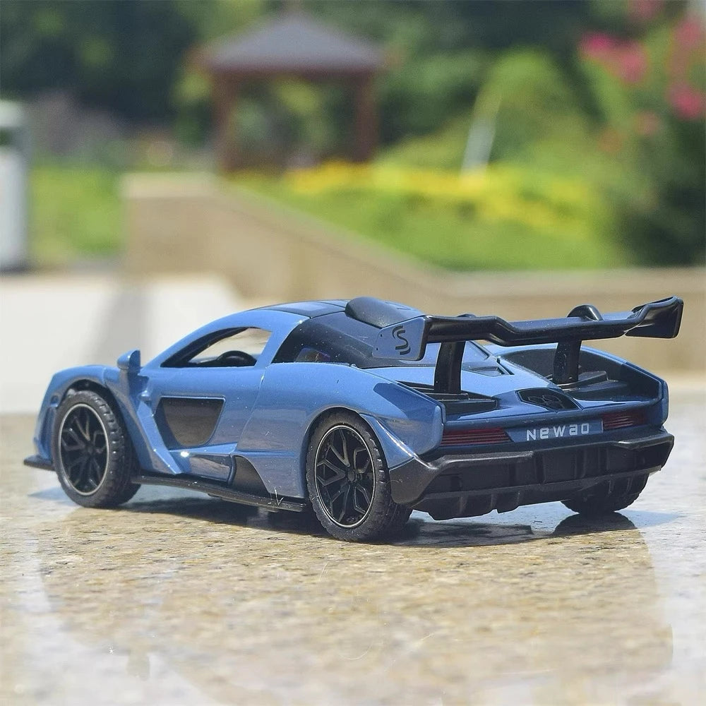 [TOY] 1:32 McLaren 2018 Senna Blue Model Car Die-Cast