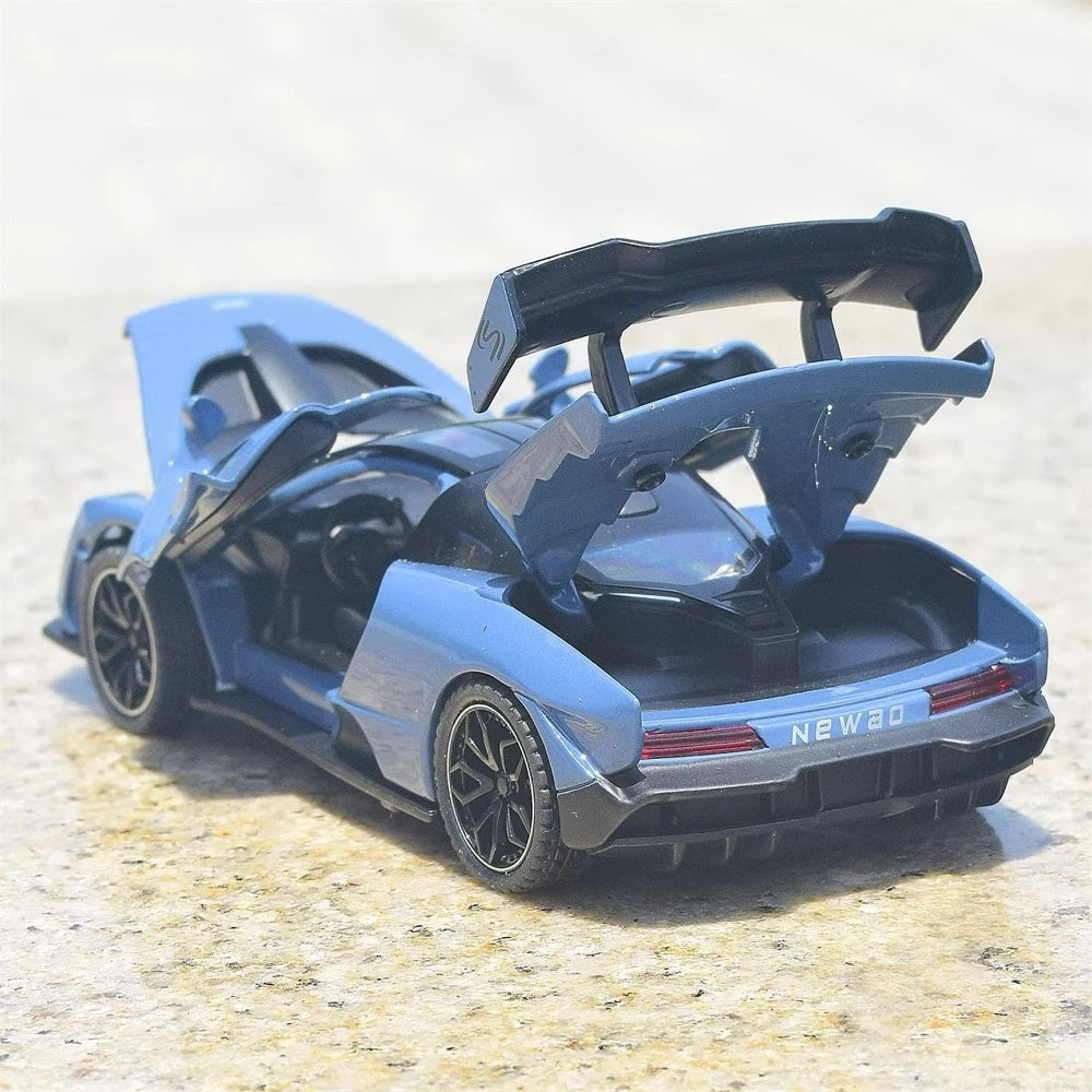 [TOY] 1:32 McLaren 2018 Senna Blue Model Car Die-Cast