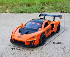 [TOY] 1:32 McLaren 2018 Senna Orange Model Car Die-Cast