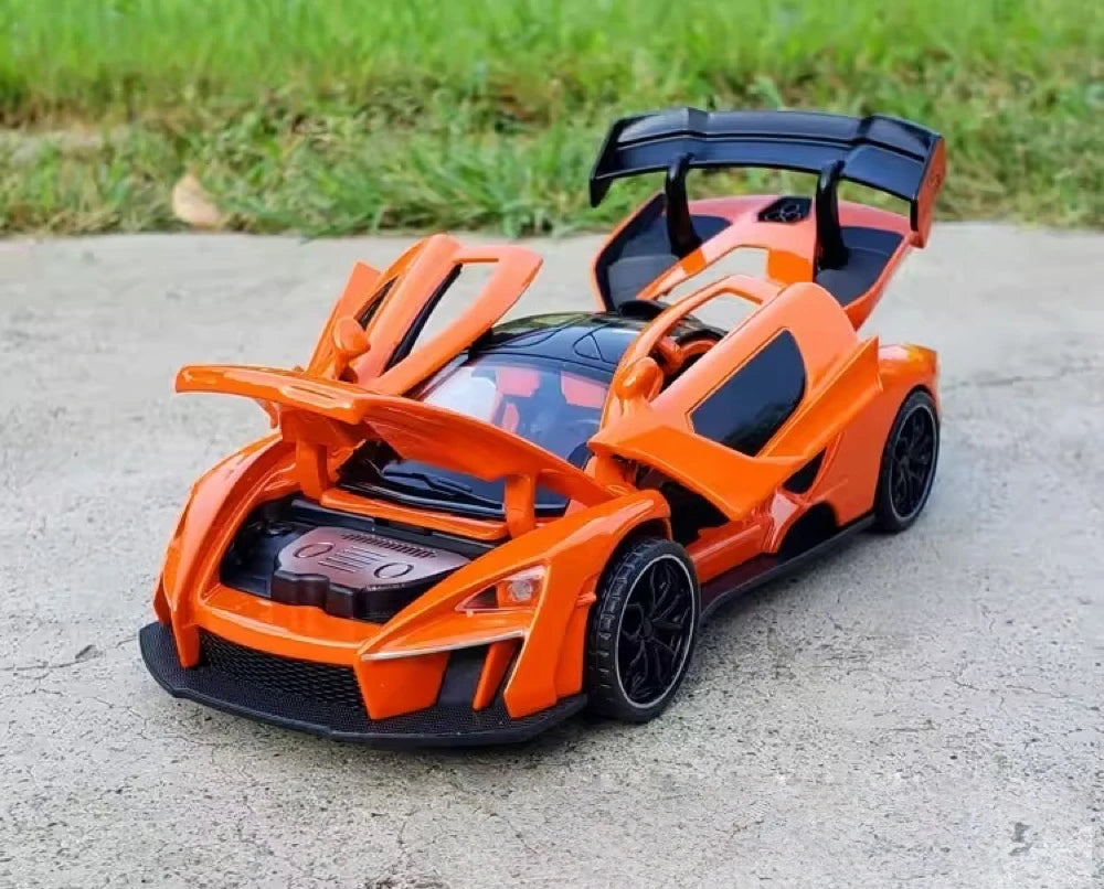 [TOY] 1:32 McLaren 2018 Senna Orange Model Car Die-Cast