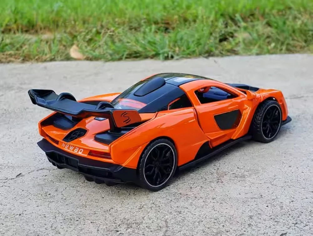 [TOY] 1:32 McLaren 2018 Senna Orange Model Car Die-Cast