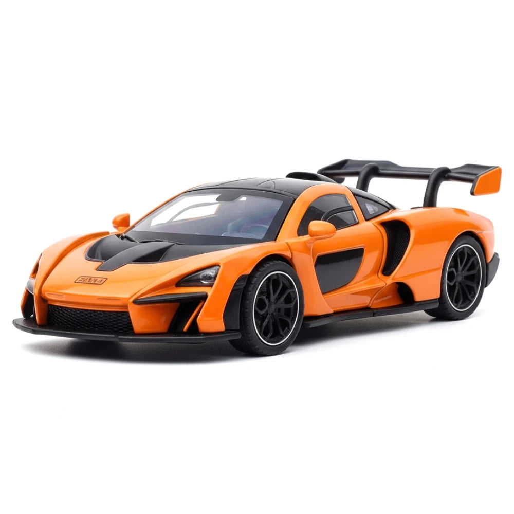 [TOY] 1:32 McLaren 2018 Senna Orange Model Car Die-Cast