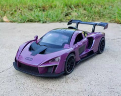 [TOY] 1:32 McLaren 2018 Senna Purple Model Car Die-Cast