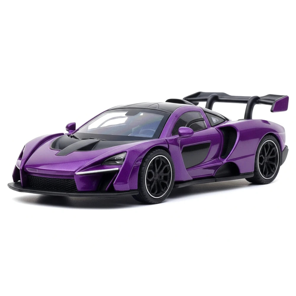 [TOY] 1:32 McLaren 2018 Senna Purple Model Car Die-Cast