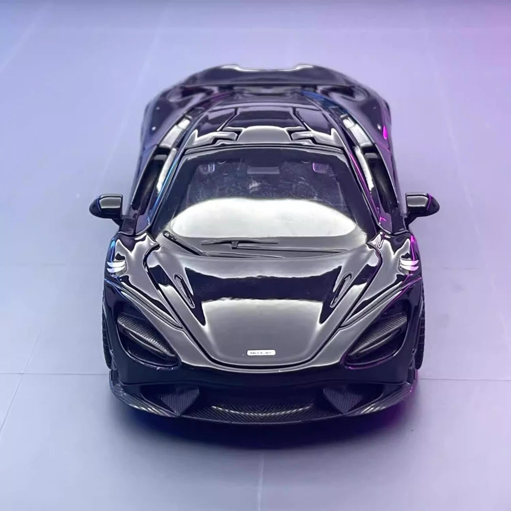 [TOY] 1:32 McLaren 2021 765LT Black Model Car Die-Cast