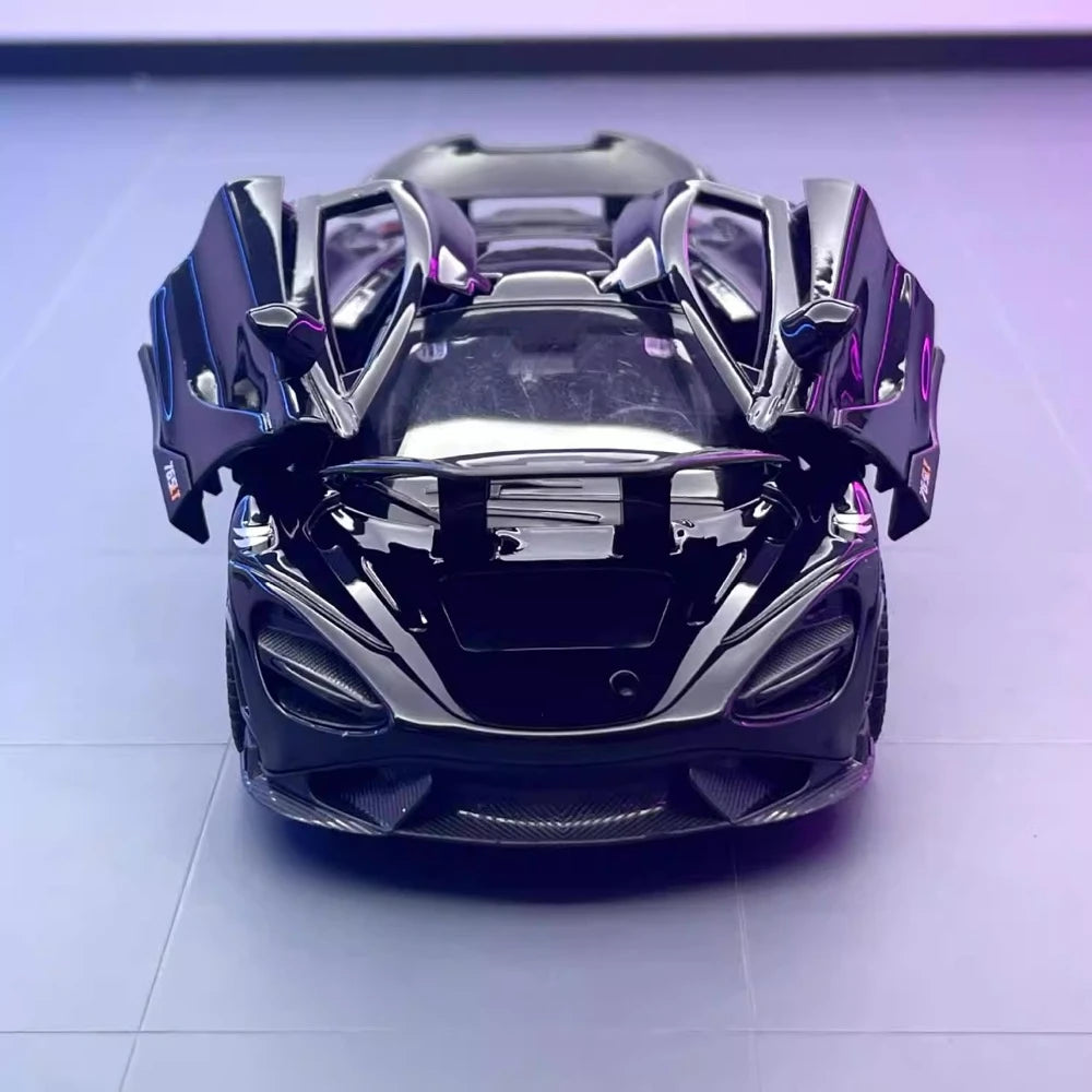 [TOY] 1:32 McLaren 2021 765LT Black Model Car Die-Cast