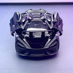[TOY] 1:32 McLaren 2021 765LT Black Model Car Die-Cast