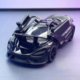[TOY] 1:32 McLaren 2021 765LT Black Model Car Die-Cast