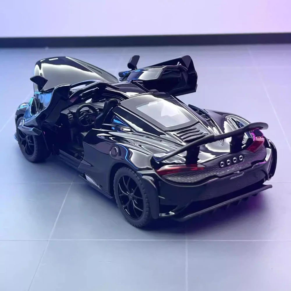 [TOY] 1:32 McLaren 2021 765LT Black Model Car Die-Cast