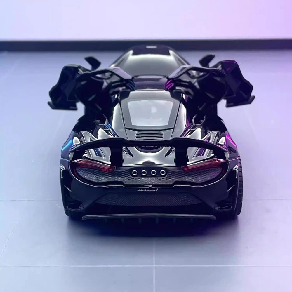 [TOY] 1:32 McLaren 2021 765LT Black Model Car Die-Cast