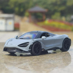 [TOY] 1:32 McLaren 2021 765LT Gray Model Car Die-Cast
