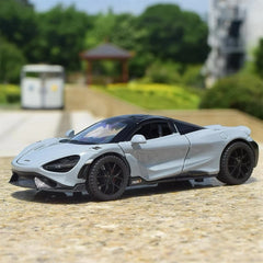 [TOY] 1:32 McLaren 2021 765LT Gray Model Car Die-Cast