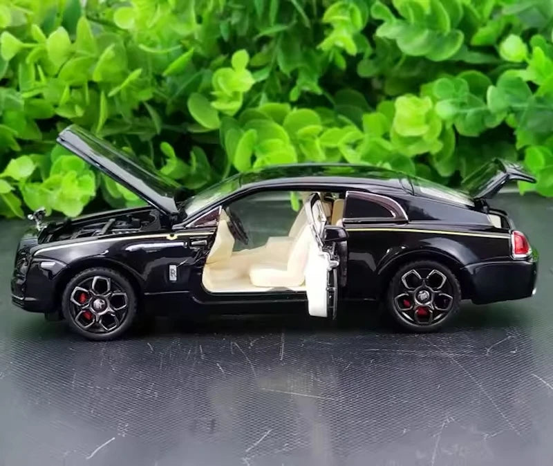 [TOY] 1:32 Rolls-Royce 2013 Wraith Mansory nero modellino di auto Die-Cast