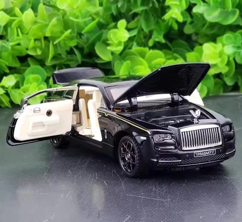 [TOY] 1:32 Rolls-Royce 2013 Wraith Mansory nero modellino di auto Die-Cast