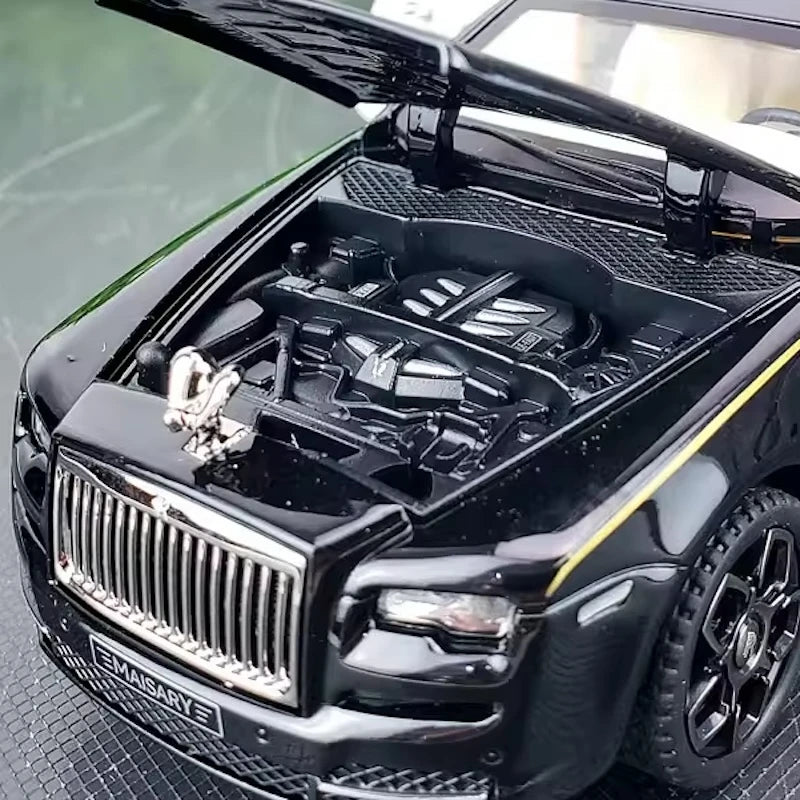 [TOY] 1:32 Rolls-Royce 2013 Wraith Mansory nero modellino di auto Die-Cast
