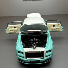 [TOY] 1:32 Rolls-Royce 2013 Wraith Mansory Blue Model Car Die-Cast