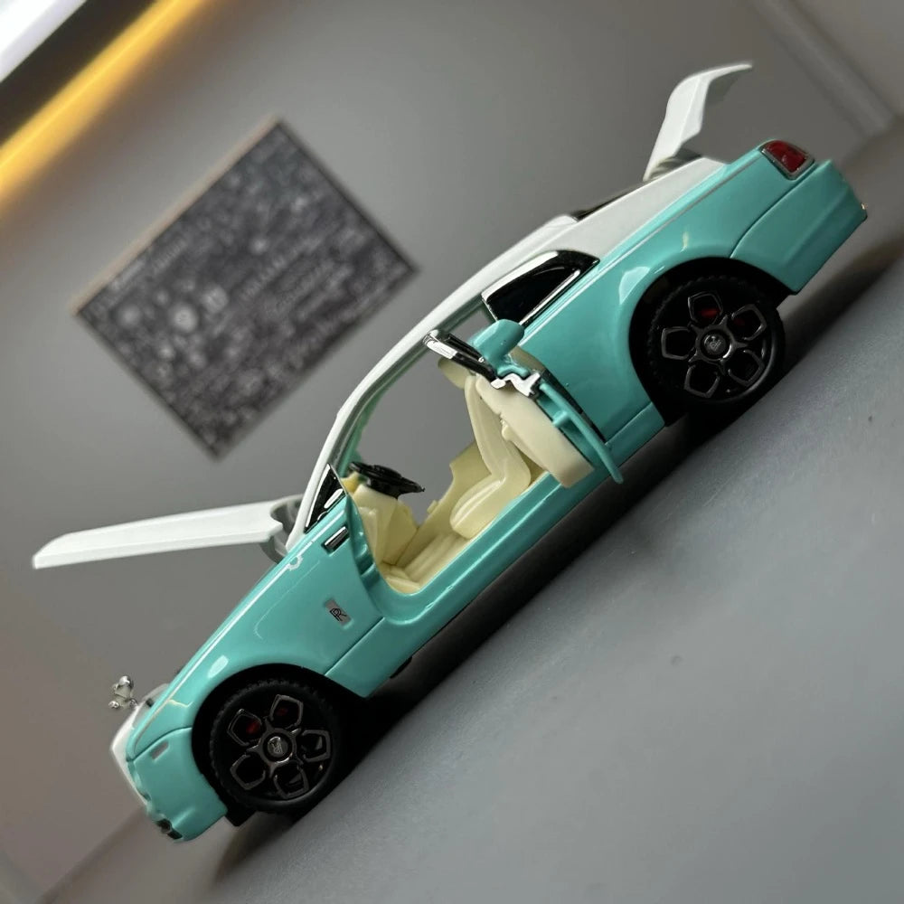 [TOY] 1:32 Rolls-Royce 2013 Wraith Mansory Blue Model Car Die-Cast