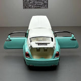 [TOY] 1:32 Rolls-Royce 2013 Wraith Mansory blå modellbil Die-Cast
