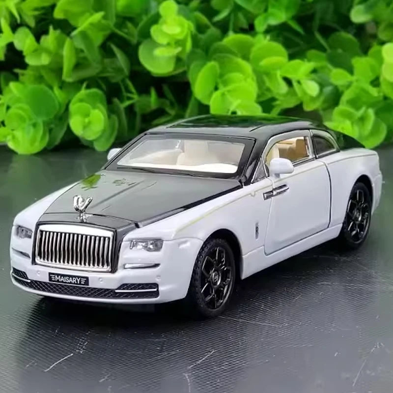 [TOY] 1:32 Rolls-Royce 2013 Wraith Mansory grigio modellino di auto Die-Cast
