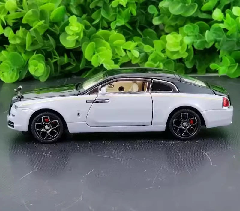 [TOY] 1:32 Rolls-Royce 2013 Wraith Mansory grigio modellino di auto Die-Cast