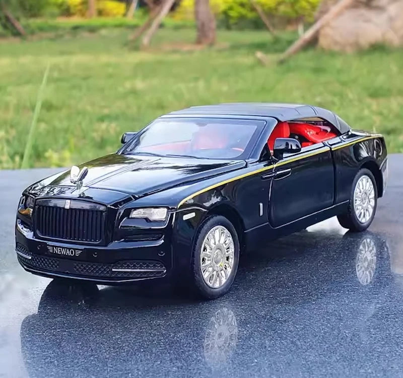 [TOY] 1:32 Rolls-Royce 2015 Dawn nero modellino di auto Die-Cast