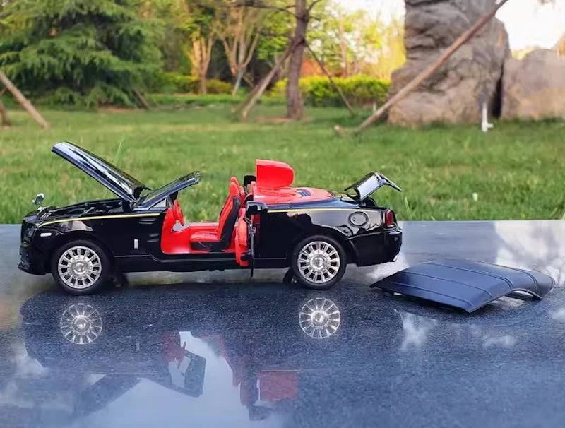 [TOY] 1:32 Rolls-Royce 2015 Dawn nero modellino di auto Die-Cast
