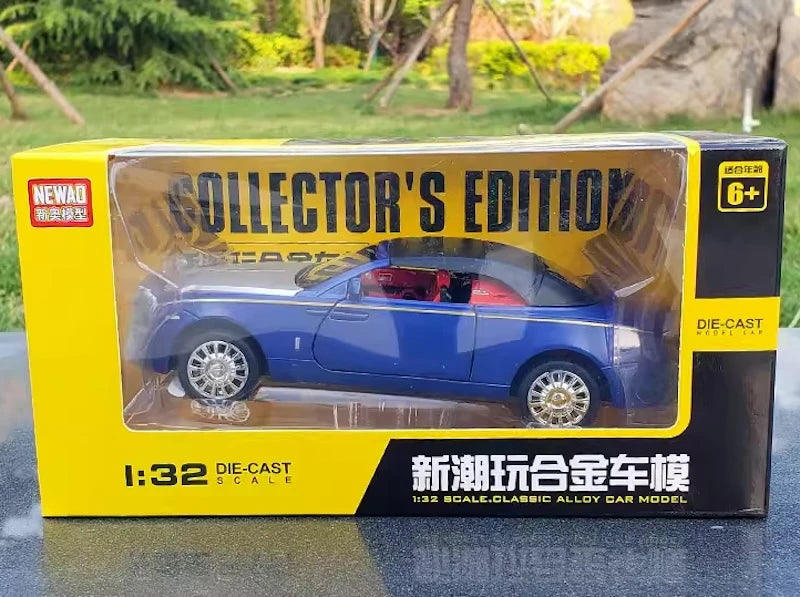 [TOY] 1:32 Rolls-Royce 2015 Dawn Blue Model Car Die-Cast