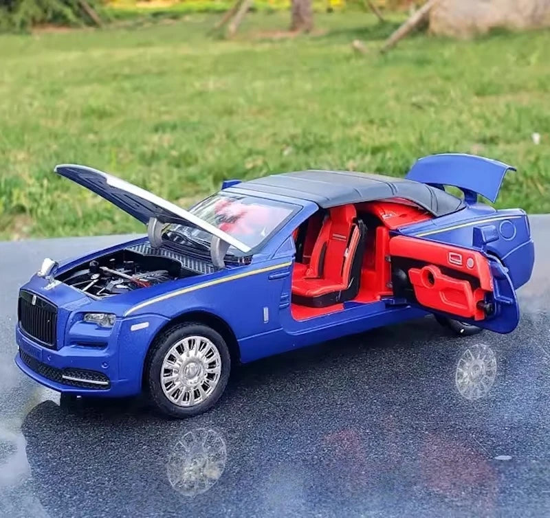 [TOY] 1:32 Rolls-Royce 2015 Dawn Blue Model Car Die-Cast