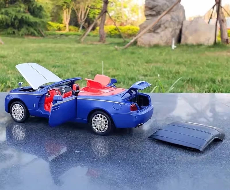 [TOY] 1:32 Rolls-Royce 2015 Dawn Blue Model Car Die-Cast