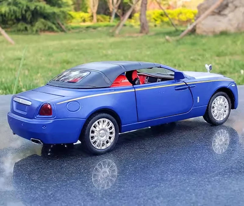 [TOY] 1:32 Rolls-Royce 2015 Dawn Blue Model Car Die-Cast