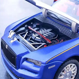 [TOY] 1:32 Rolls-Royce 2015 Dawn Blue Model Car Die-Cast