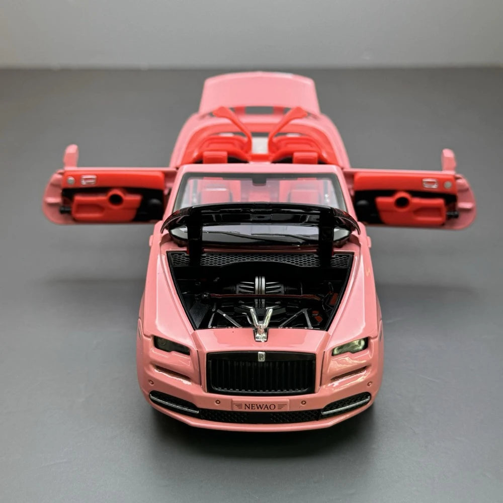 [TOY] 1:32 Rolls-Royce 2015 Dawn Pink Model Car Die-Cast