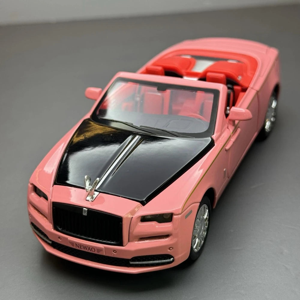 [TOY] 1:32 Rolls-Royce 2015 Dawn Pink Model Car Die-Cast