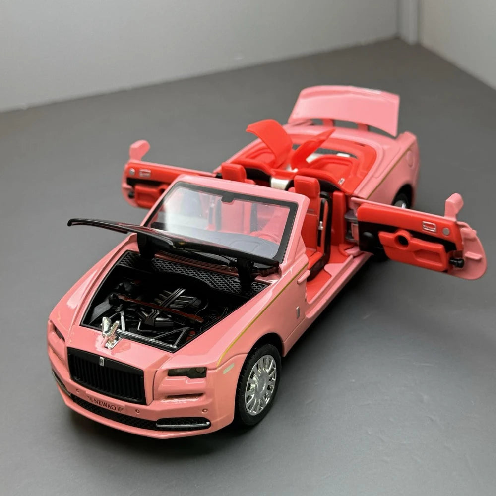[TOY] 1:32 Rolls-Royce 2015 Dawn Pink Model Car Die-Cast
