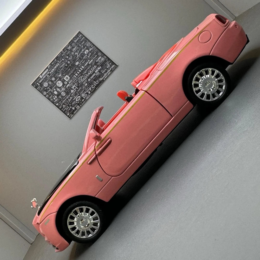 [TOY] 1:32 Rolls-Royce 2015 Dawn Pink Model Car Die-Cast