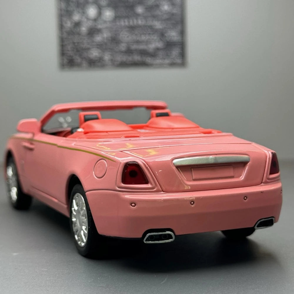 [TOY] 1:32 Rolls-Royce 2015 Dawn Pink Model Car Die-Cast