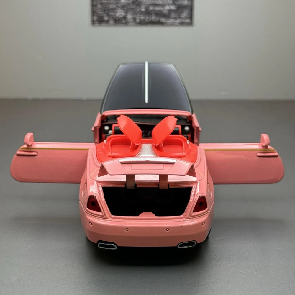 [TOY] 1:32 Rolls-Royce 2015 Dawn Pink Model Car Die-Cast