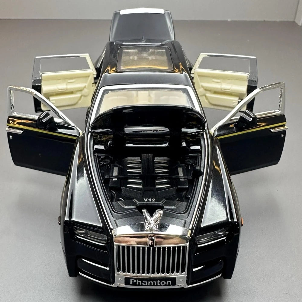 [TOY] 1:32 Rolls-Royce 2017 Phantom Black Model Car Die-Cast